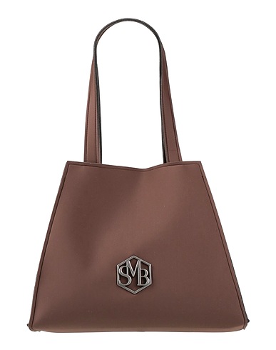SAVE MY BAG Borsa a mano Marrone 78% Poliammide, 22% Elastan