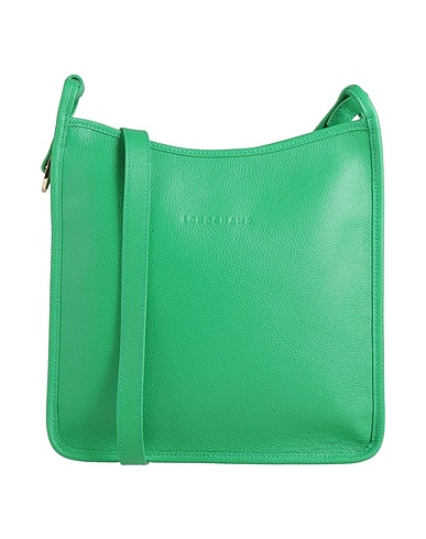 LONGCHAMP Umhängetasche Grün 100% Leder
