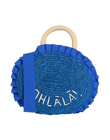 ALETTA Handbags Blue 100% Straw