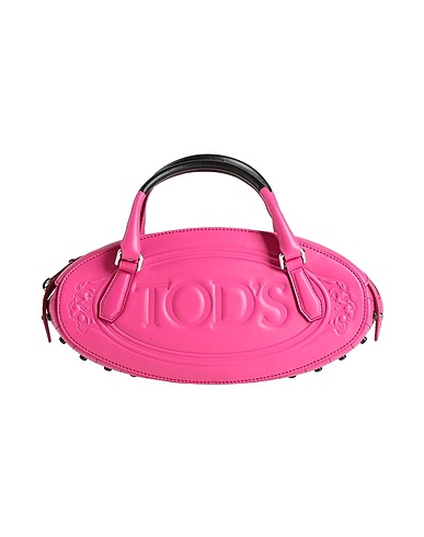 TOD'S Handbag Magenta Soft Leather