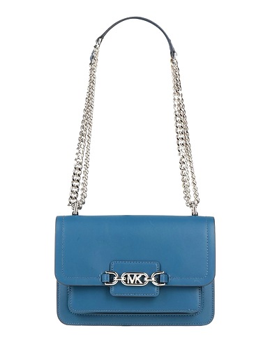 MICHAEL MICHAEL KORS Shoulder bag Navy blue 100% Cow leather