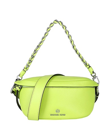 MICHAEL MICHAEL KORS Sac bandoulière Vert lime 100% Cuir de bovin