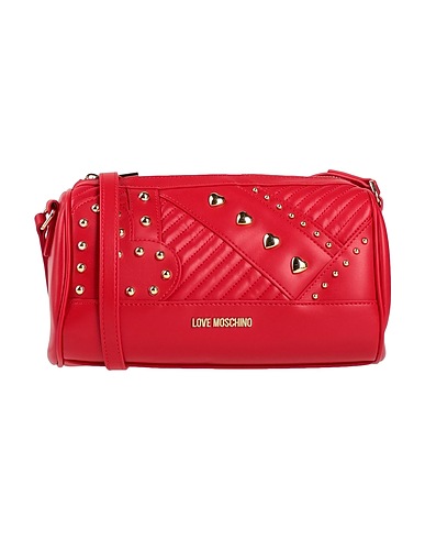 LOVE MOSCHINO Across-body bag Red 100% Polyurethane