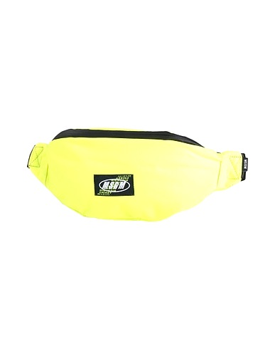MSGM Rucksack & bumbag Lime green 100% Polyester