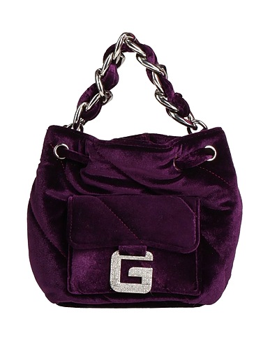 GAëLLE Paris Handbag Dark purple 100% Polyester