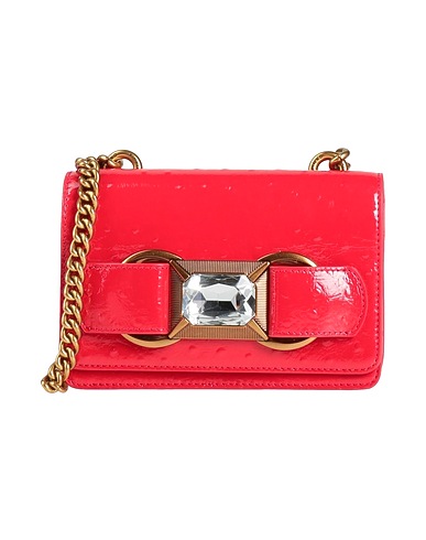 PINKO Across-body bag Red Leather
