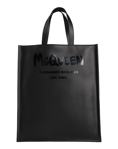 MCQUEEN Handbag Black Textile fibers