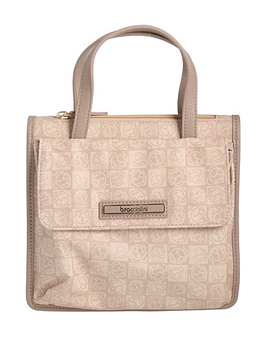 BRACCIALINI Handbag Sand Textile fibres
