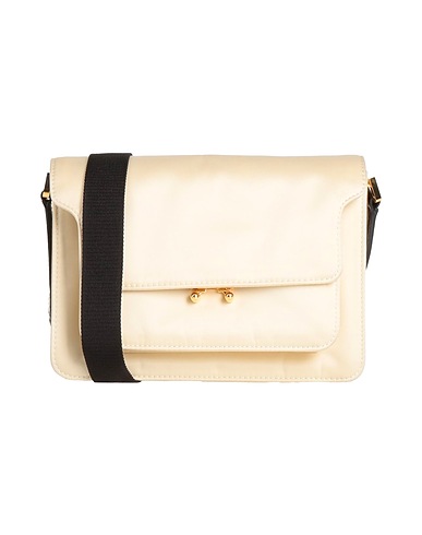 MARNI Cross-body bags Ivory 100% Nylon
