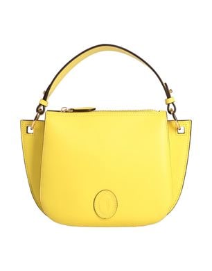 TRUSSARDI ハンドバッグ イエロー レディース