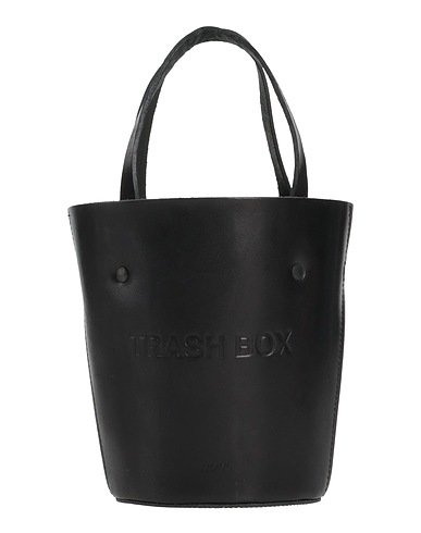 NANA-NANA Handbag Black Bovine leather, Textile fibers
