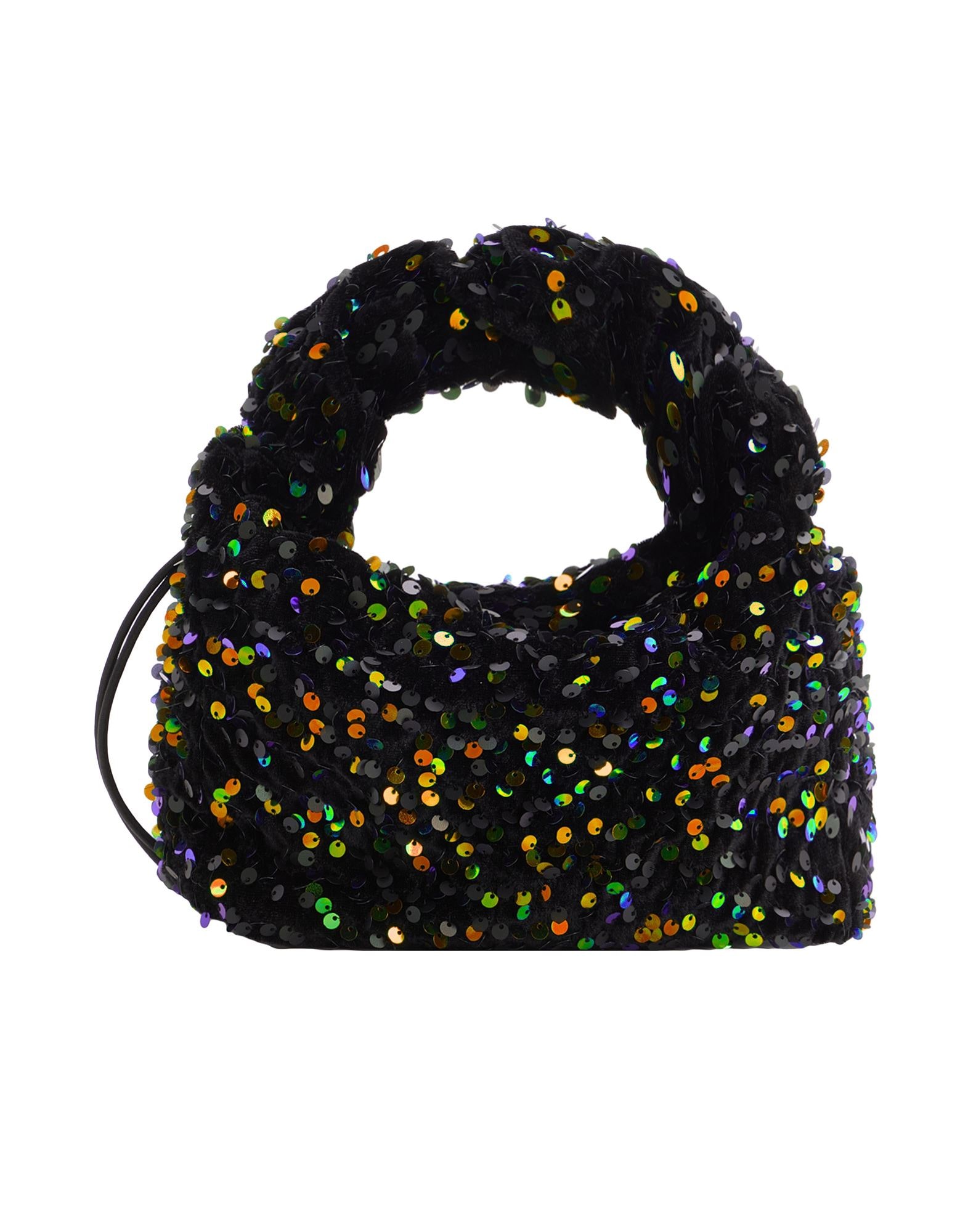 ハンドバッグ 8 by YOOX ORGANIC COTTON CROCHET HANDBAG 8 By YOOX ORGANIC COTTON CROCHET HANDBAG | Slate blue Women