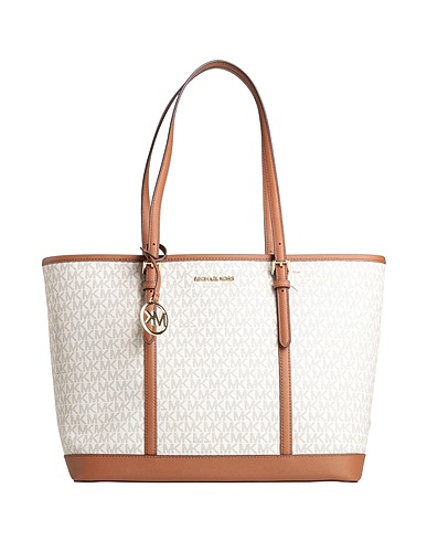 MICHAEL MICHAEL KORS Shoulder bag Off white Textile fibres