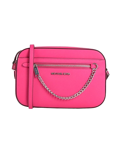 MICHAEL MICHAEL KORS Cross-body bags FUCSIA Leather