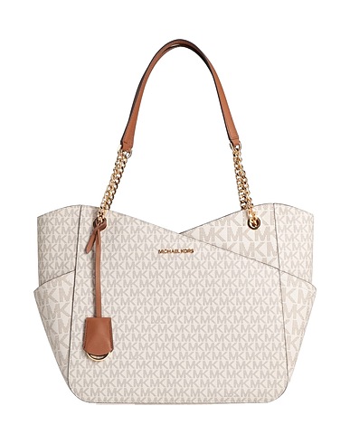 MICHAEL MICHAEL KORS Shoulder bag Ivory Soft Leather