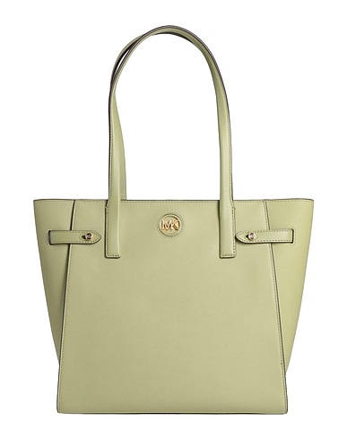 MICHAEL MICHAEL KORS Handbag Light green Soft Leather