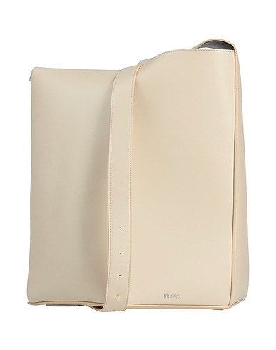 THE ATTICO Borsa a tracolla Beige Pelle