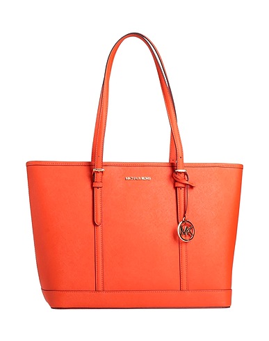 MICHAEL MICHAEL KORS Shoulder bag Orange Leather