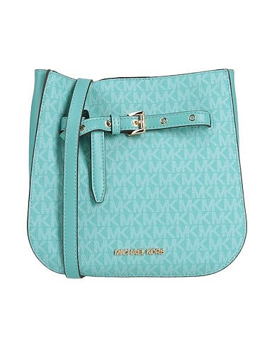 MICHAEL MICHAEL KORS Cross-body bags Turquoise Soft Leather