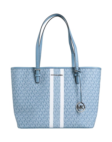 MICHAEL MICHAEL KORS Handbag Slate blue Soft Leather