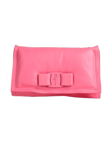 FERRAGAMO Handbag Pink 100% Calfskin