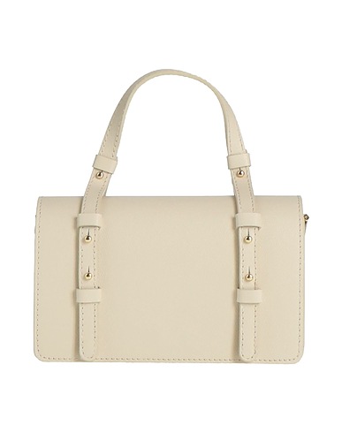 AB ASIA BELLUCCI Handbag Ivory Soft Leather