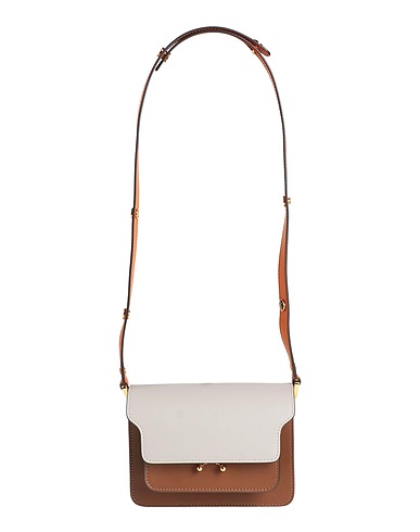 MARNI Brown 95% Calfskin, 5% Brass