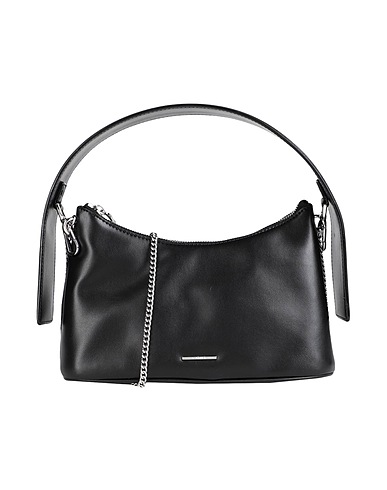 CALVIN KLEIN Borsa a mano Nero 51% Poliestere, 49% Poliuretano