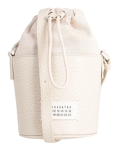 MAISON MARGIELA Across-body bag Off white 100% Soft Leather