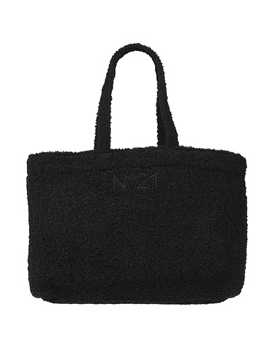 N°21 Shoulder bag Black Textile fibers