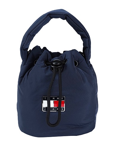 TOMMY JEANS Borsa a mano Blu navy 97% Nylon riciclato, 3% Poliuretano