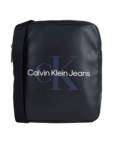 CALVIN KLEIN JEANS Across-body bag Black 100% Polyurethane