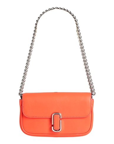 MARC JACOBS Handbag Tomato red Bovine leather, Polyurethane