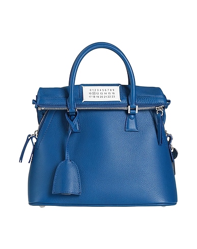 MAISON MARGIELA Handbag Blue 100% Calfskin