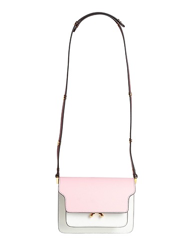 MARNI Shoulder bag Light pink 100% Calfskin