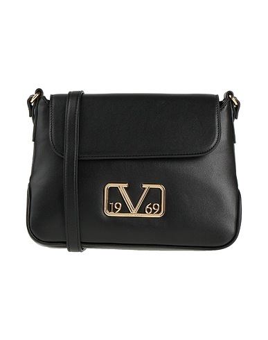 19V69 Across-body bag Black 100% Polyurethane