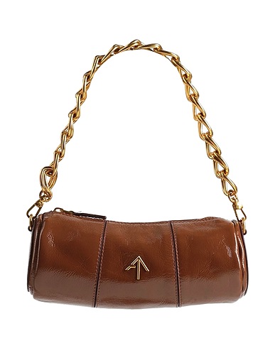 MANU ATELIER Handbag Brown Soft Leather