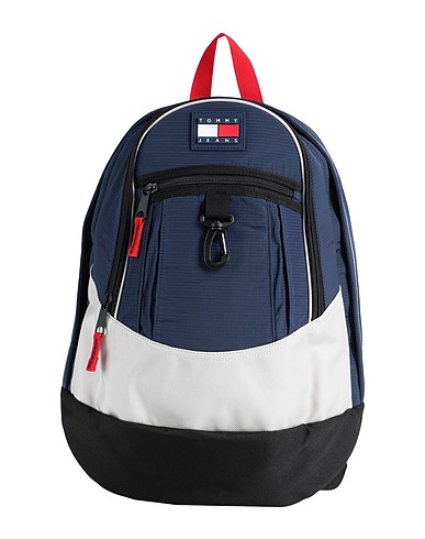 TOMMY JEANS Rucksacks Navy blue 60% Polyester, 40% Nylon