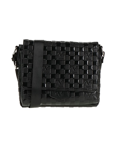 19V69 Across-body bag Black 100% Polyurethane