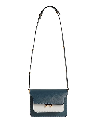 MARNI Shoulder bag 95% Calfskin, 5% Brass