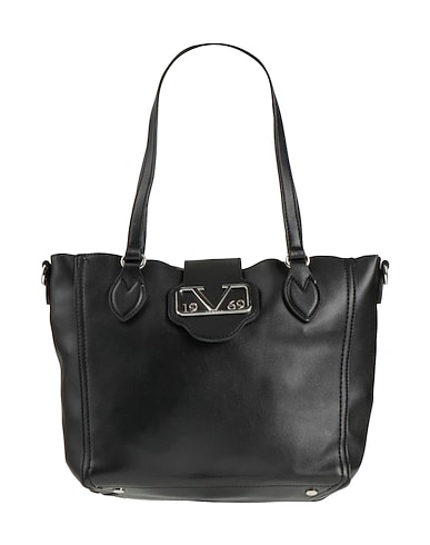 19V69 Borsa a mano Nero 100% Poliuretano