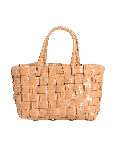 DSQUARED2 Handtasche Kamel Gewebefasern