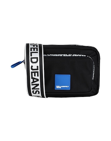 KARL LAGERFELD JEANS Across-body bag NYLON LG CROSSBODY PATCH
 Black 100% Recycled polyamide