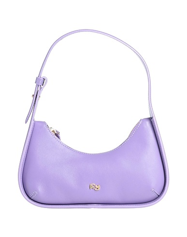 YUZEFI Borsa a mano Lilla Pelle