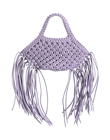 YUZEFI Handbag Lilac Soft Leather