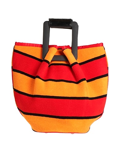 SOLID & STRIPED Handbag Orange 78% Cotton, 22% Nylon, Polyester