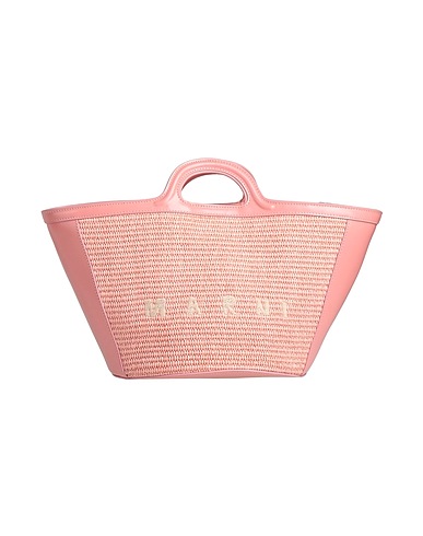 MARNI Handbag 52% Cotton, 48% Polyamide, Cow leather, Brass