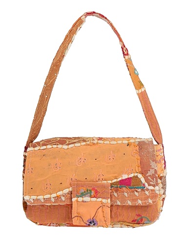 MIA BAG Handbag Apricot 100% Polyester