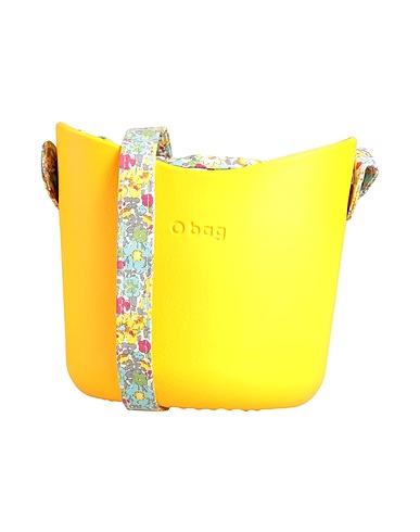 O BAG Borsa a tracolla Arancione Gomma, Fibre tessili