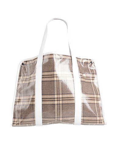 KASSL EDITIONS Handbag Taupe 88% Virgin Wool, 12% Polypropylene